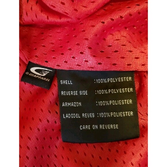 G3 Sports Carl Banks Oklahoma University Jacket/Vest Combo Sz LG Crimson Tide - Picture 5 of 11